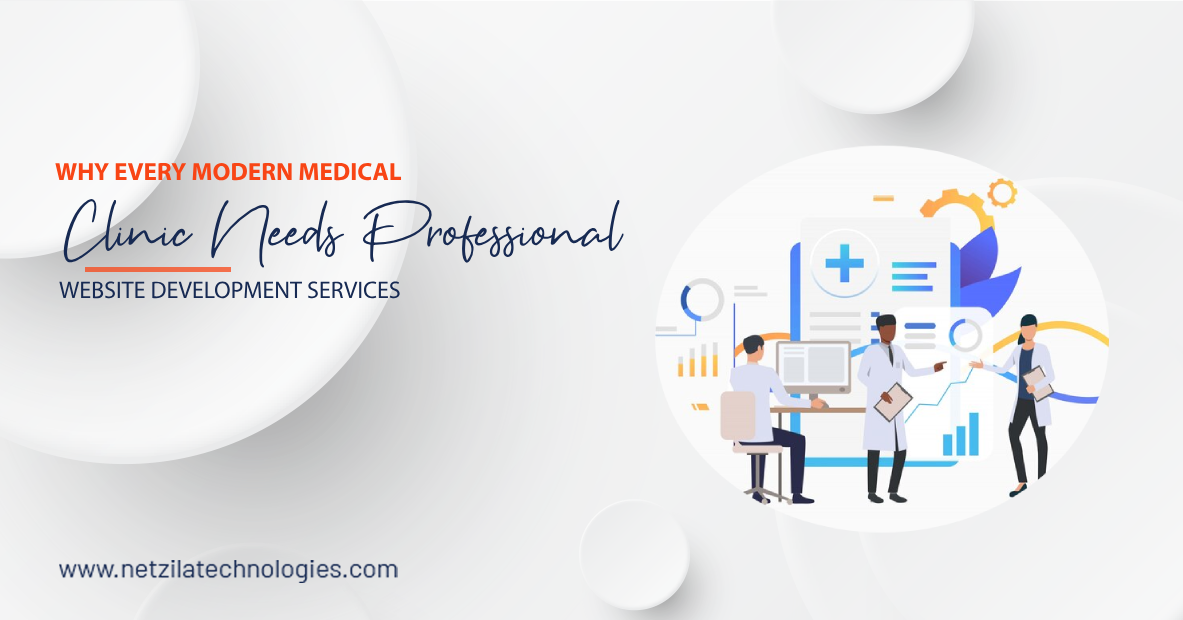medical website development services